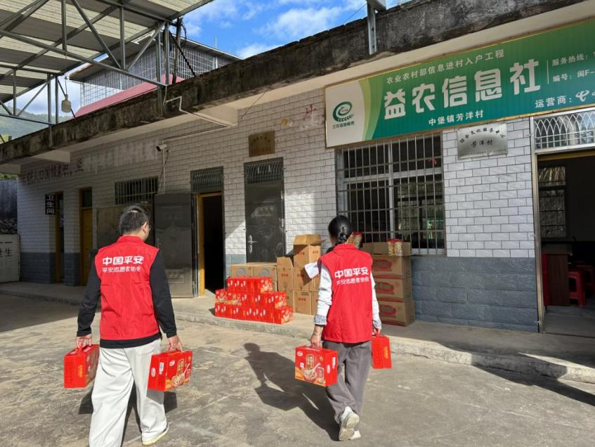 平安产险龙岩中心支公司：情暖冬日 爱润桑榆(1)