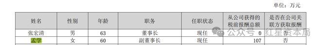 上市公司女副董事长，今年起自愿放弃领薪，2024年薪酬达107万元(3)