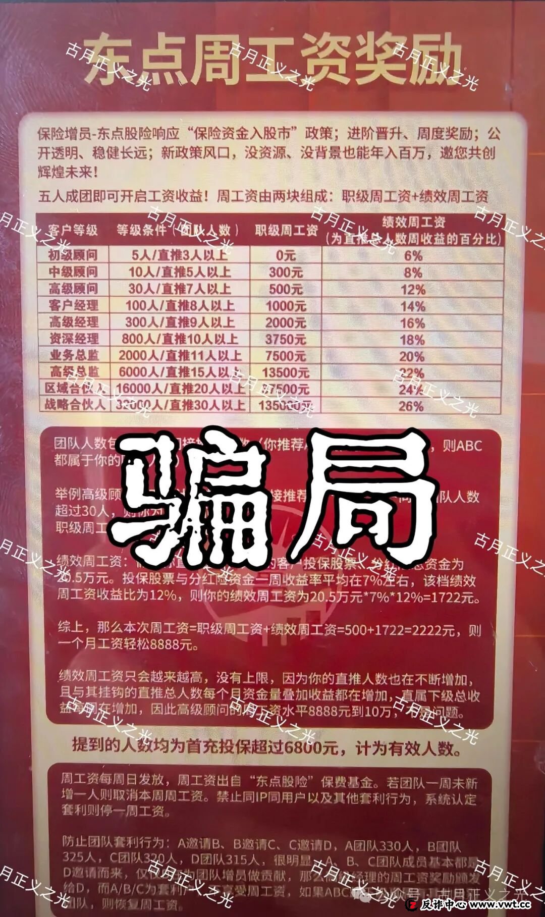 东点股险平台以“股票投资保险”为名，承诺亏损全赔、盈利抽成，涉嫌非法金