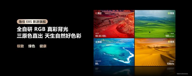 海信发布2026影游旗舰E8S新品，开启RGB-Mini LED换代风暴(6)