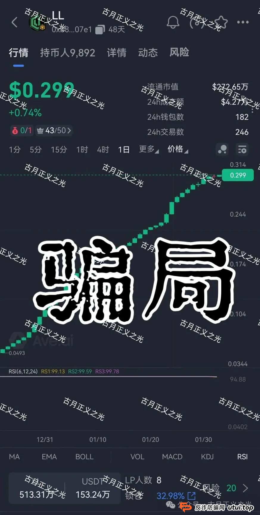 拉拉协议(LL Protocol)质押分红类资金盘骗局，LL币又来割韭菜了，别再当待宰的羔
