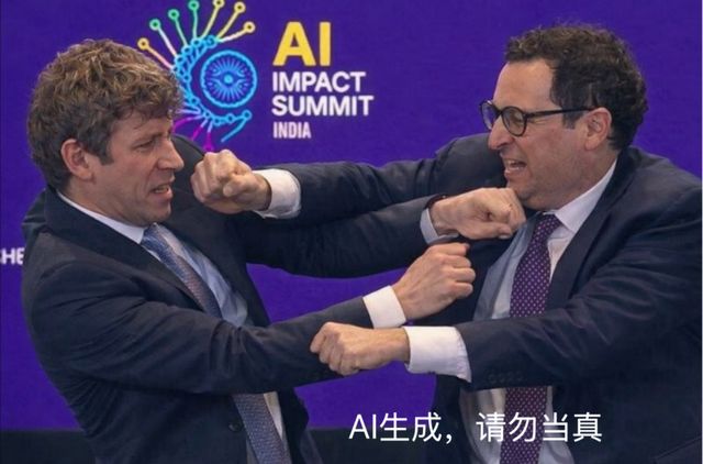 奥特曼阿莫迪拒绝手拉手、纯血中国机器狗被印度展示｜AI八卦周刊(4)