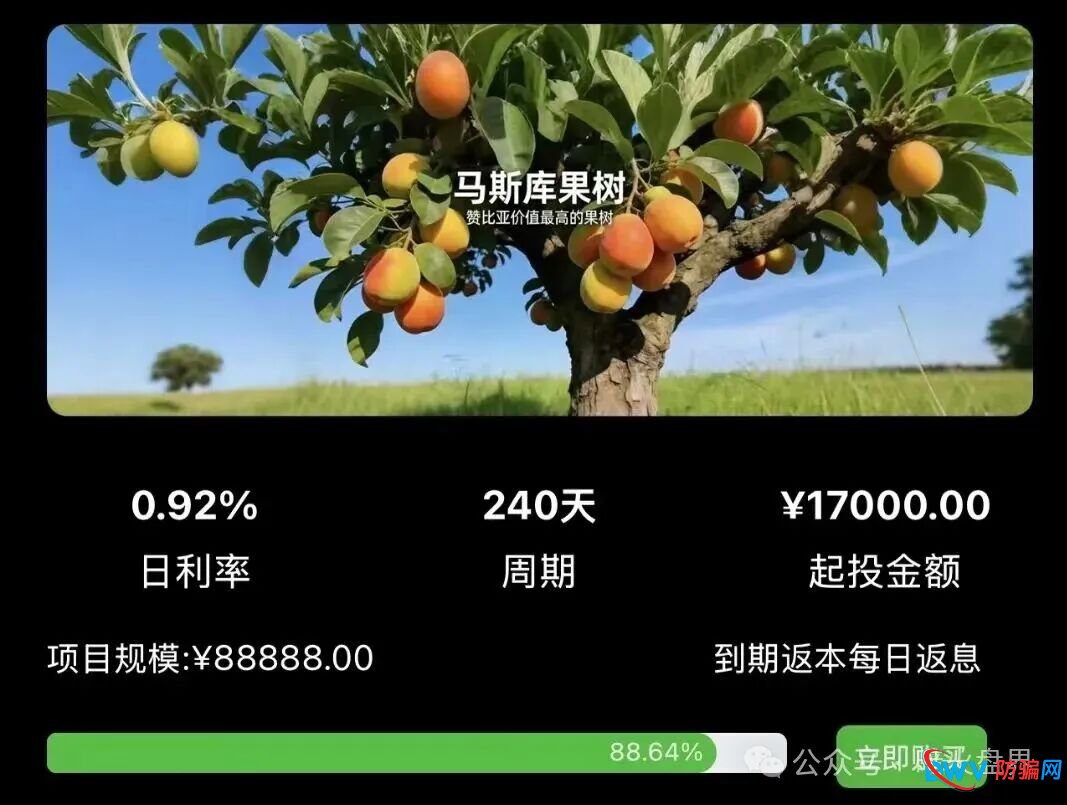 警惕“云种树”新变种！“华洋绿投”借赞比亚、东南亚果园噱头，专骗中老年养老钱(3)
