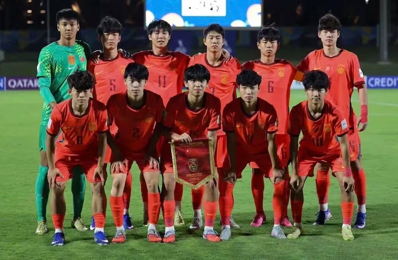 足球小将掀起青春风暴，U17亚洲杯中国男足获亚军(1)