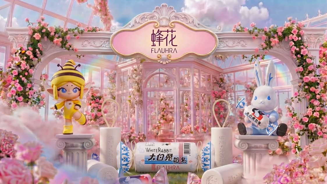 香遇百年 甜蜜出圈｜大白兔×蜂花Flauhra联名新品首发(10)